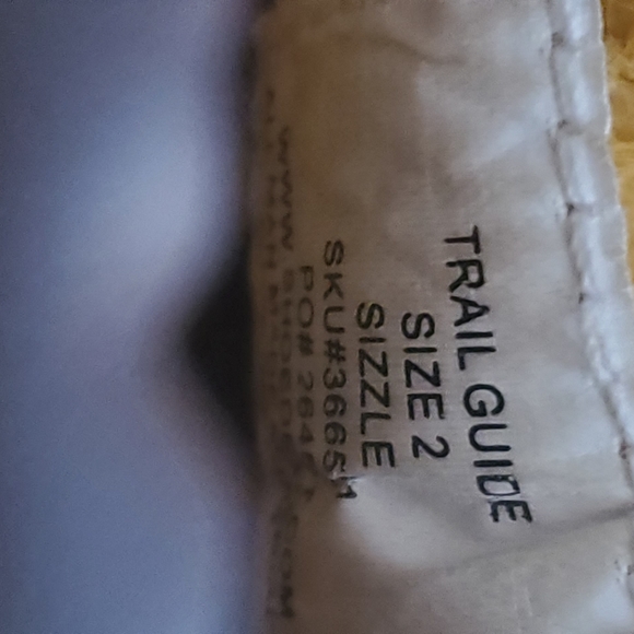 Trail Guide Wheat Baby Shoes Sz 2 - Picture 5 of 5